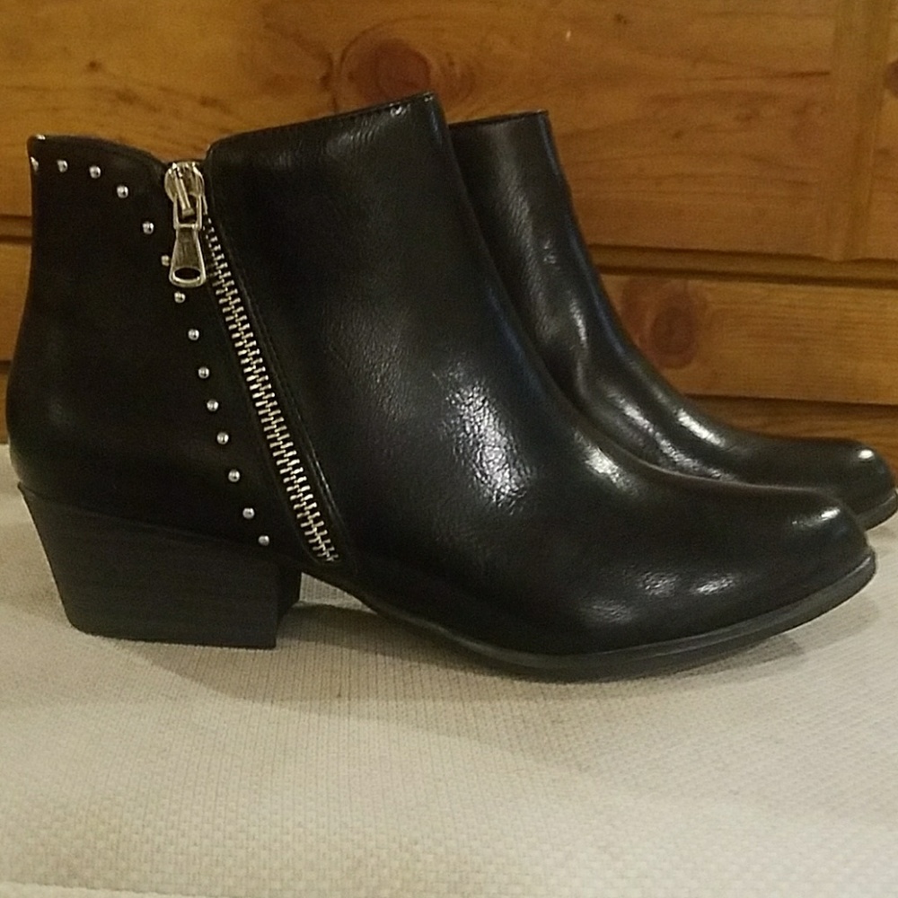 Black booties